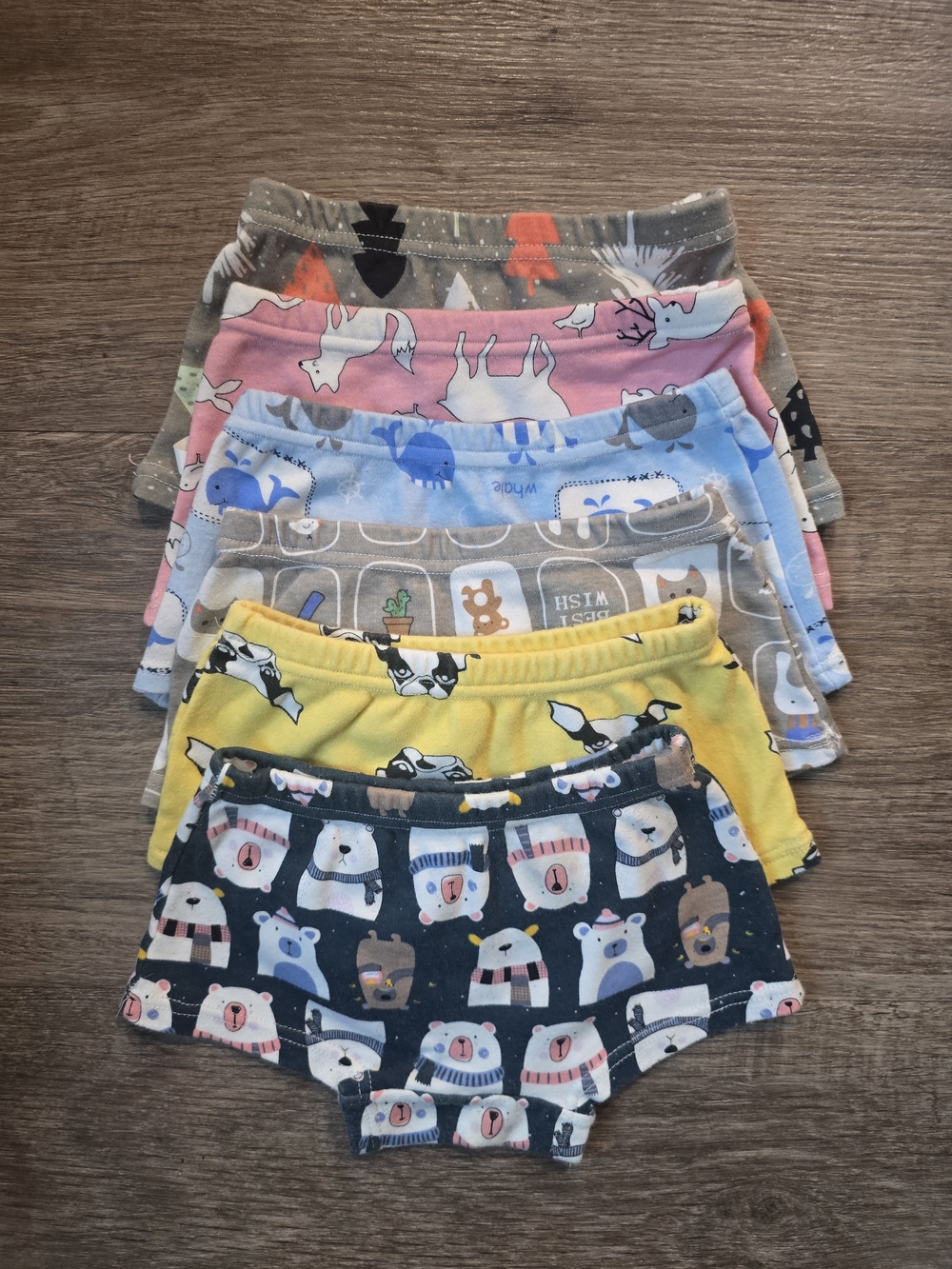 Girls Cotton Underwear Size 4T
